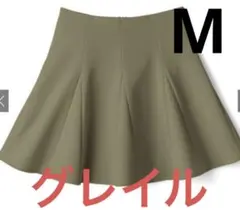 GRL インパン裏地付きフレアミニスカート[at1747]