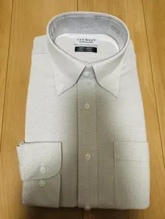 【新品未使用】AOKI ノンアイロン LES MUES Yシャツ　グレーMサイズ