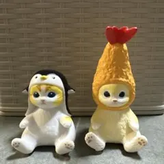 モフサンド　インテリアミニフィギュア　エビフライ　ペンギン