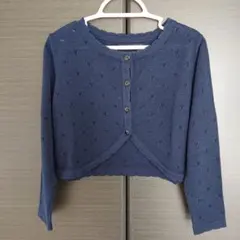 女児 きれいめカーディガン 120 ボレロ フォーマル