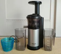 未使用 Panasonic 低速ジューサー MJ-L500 未使用品・Panasonic・低速ジューサー】MJ-L500-S シルバー