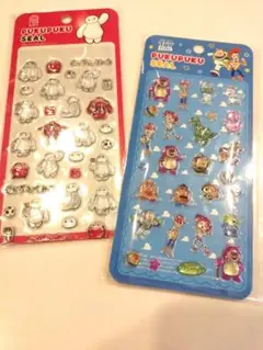 プクプクシール ベイマックス＆トイ・ストーリー