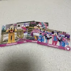 ミニパル　コレクションカード　ミッキー　プルート　ドナルド　デイジー