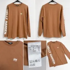HELLY HANSEN 長袖カットソー ホワイト Lサイズのサムネイル