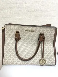 Michael Kors トートバッグ ベージュ　ショルダー紐付き