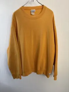 vintage 90s DISCUS ATHLETIC イエロー スウェット