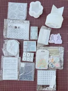 シリコンモールド　封入　セット　グリーンオーシャン他