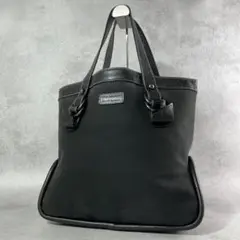 入手困難✨ バーバリーブルーレーベル トートバッグ ブラック レザー レディース