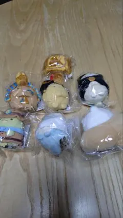 すみっコぐらし てのりぬいぐるみ エジプト展 7点