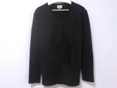 美品 LANVIN ランバンオンブルー 長袖カットソー Vネック メンズ 50のサムネイル