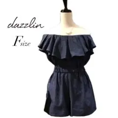 dazzlin フリルベアロンパースのサムネイル