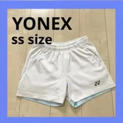 YONEX ショートパンツ【ss】White バドミントンウェア