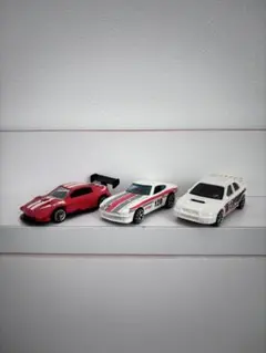 Hot Wheels ミニカー 3台セット セリカ インプレッサ ダットサン