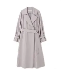 ビッグカラーロングコート