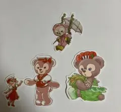 ダッフィー&フレンズ シェリーメイ ステッカー