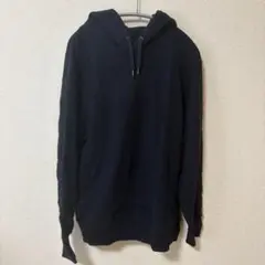 【ユニクロ】スウェットプルパーカー ネイビー