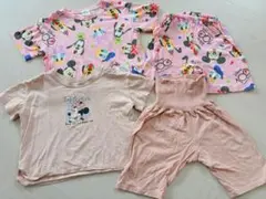 女の子子ども用パジャマ 90cmディズニー まとめ売り！4枚セット