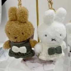 miffy ミッフィー マスコット キーホルダー 2体セットMIIA メラニー miffy ミッフィー マスコット キーホルダー 2体セットMIIA メラニー