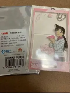 名探偵コナン 上海限定 コナンカフェ 紙飛行機 毛利蘭 アクリルスタンド