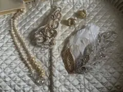 最安値 ルルフロスト 3点セット ネックレス ピアス ストラップ - メルカリ
