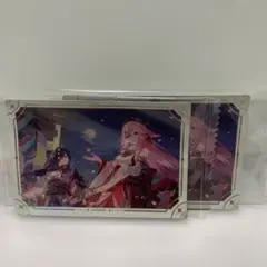 原神シールウエハース 八重神子 雷電将軍