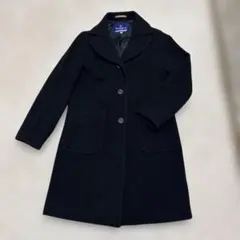 BURBERRY BLUE LABEL チェスターコート　38 ブラック