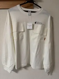 179/WG ニコルクラブ　ミリタリーポケット付長袖 Tシャツ　カットソー