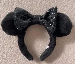 ディズニーミニーカチューシャ　黒