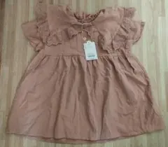 新品タグ付き　アプレ　ワンピース　90