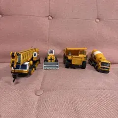 建設車両セット 4台