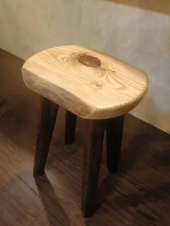 【沖縄の木で作ったハイスツール】 沖縄の木で作ったハイスツール】 - メルカリ