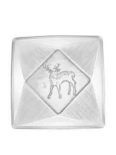 【白鹿/ハクシカ 】銘々皿14枚組 （版画 棟方志功） 角皿 /小皿 昭和レトロ