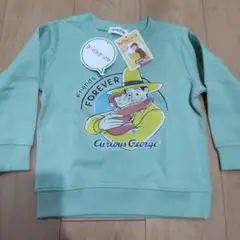 【新品】おさるのジョージ　トレーナー　サイズ１００ 匿名配送
