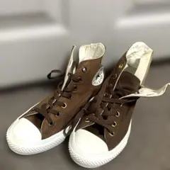 CONVERSE 茶色 ブラウン 23.5 コンバース ハイカット