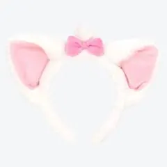 マリーちゃん　ディズニー　カチューシャ リボン付き