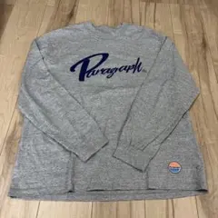 Paragraph パラグラフ 長袖 Tシャツ グレーのサムネイル