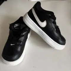 NIKE FORCE 1 ベビーシューズ ブラック ホワイト