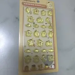 ポムポムプリンボンボンドロップシール
