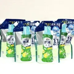 レノア 超消臭 煮沸レベル消臭 抗菌ビーズ ナチュリス 詰め替え 4袋 3.3倍