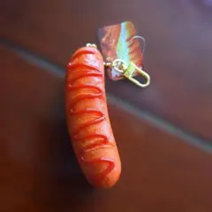 リアル焼きウインナー　キーホルダー