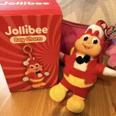 ジョリビー Jollibee Bag Charm ぬいぐるみストラップのサムネイル