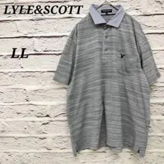 ライブアンドスコット 【LL】 半袖ポロシャツ コットン混 グレーのサムネイル