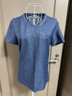 DIESEL ネイビー Vネック 半袖Tシャツ