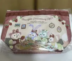 【未開封】ダッフィー ハートフェルト ストロベリーギフト スーベニアランチケース