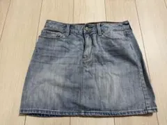 GAP デニムミニスカート US2 日本w66 ライトブルー 美品