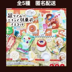 全5種 超リアル！ ミニチュア駄菓子マスコット 10 ガチャ フィギュア