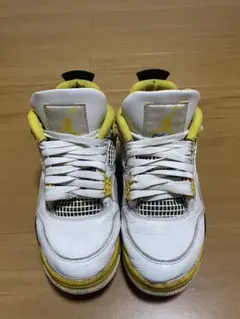 NIKE AIR ジョーダン4 スニーカーイエローホワイト