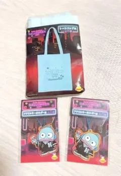 【新品未開封】サンリオ　ハロウィンくじ ハンギョドン　シナモロール　3点セット