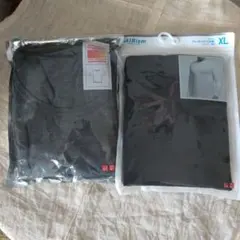 UNIQLO　HEATTECH & AIRism Tシャツ XLセット