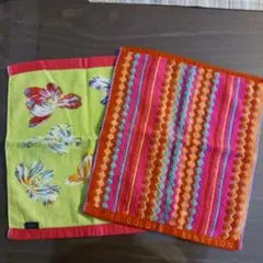 ハンドタオル２枚　ウォッシュタオル２枚　タオルセット